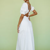 Calyx Maxi Dress White