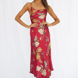 Round The World Maxi Dress Wine