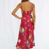 Round The World Maxi Dress Wine