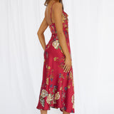 Round The World Maxi Dress Wine