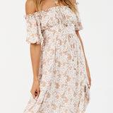 Running Heart Maxi Dress Mocha