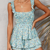 In The Clear Playsuit Green