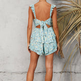 In The Clear Playsuit Green