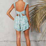 In The Clear Playsuit Green