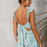 In The Clear Playsuit Green