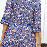 Ava Maxi Dress Navy