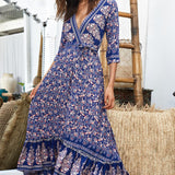 Ava Maxi Dress Navy