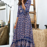Ava Maxi Dress Navy