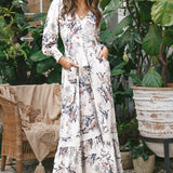Renaissance Fair Maxi Dress White