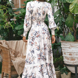 Renaissance Fair Maxi Dress White