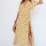 Phoenix Maxi Dress Mustard