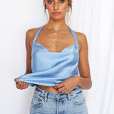 Celine Top Blue