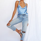 Celine Top Blue