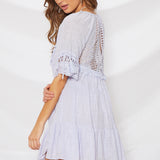 Wave After Wave Dress Lavender