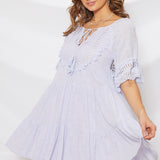 Wave After Wave Dress Lavender