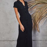 Going Slow Maxi Dress Black