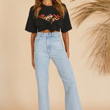 WRANGLER Hi Bells Jeans Delirium