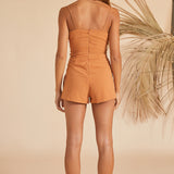 Soaring High Playsuit Tan