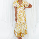 Garden Paradise Maxi Dress