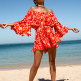 Fiery Passion Playsuit