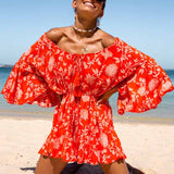 Fiery Passion Playsuit