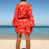 Fiery Passion Playsuit