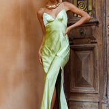 Feeling The Sun Maxi Dress Green