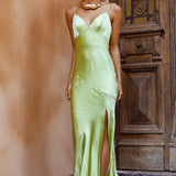 Feeling The Sun Maxi Dress Green