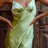 Feeling The Sun Maxi Dress Green