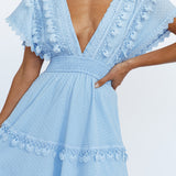 Mamacita Dress Blue