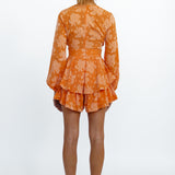 Sweeter Than Sugar Playsuit Orange