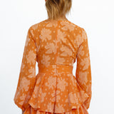 Sweeter Than Sugar Playsuit Orange