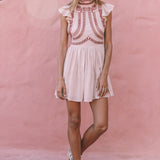 Nicoletta Dress Taupe