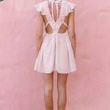 Nicoletta Dress Taupe