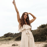 Night Habit Jumpsuit Natural
