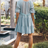 Wave After Wave Dress Sage