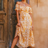 Latte Art Maxi Dress