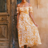 Latte Art Maxi Dress