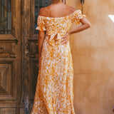Latte Art Maxi Dress