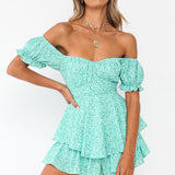 Memories of Malta Playsuit Green