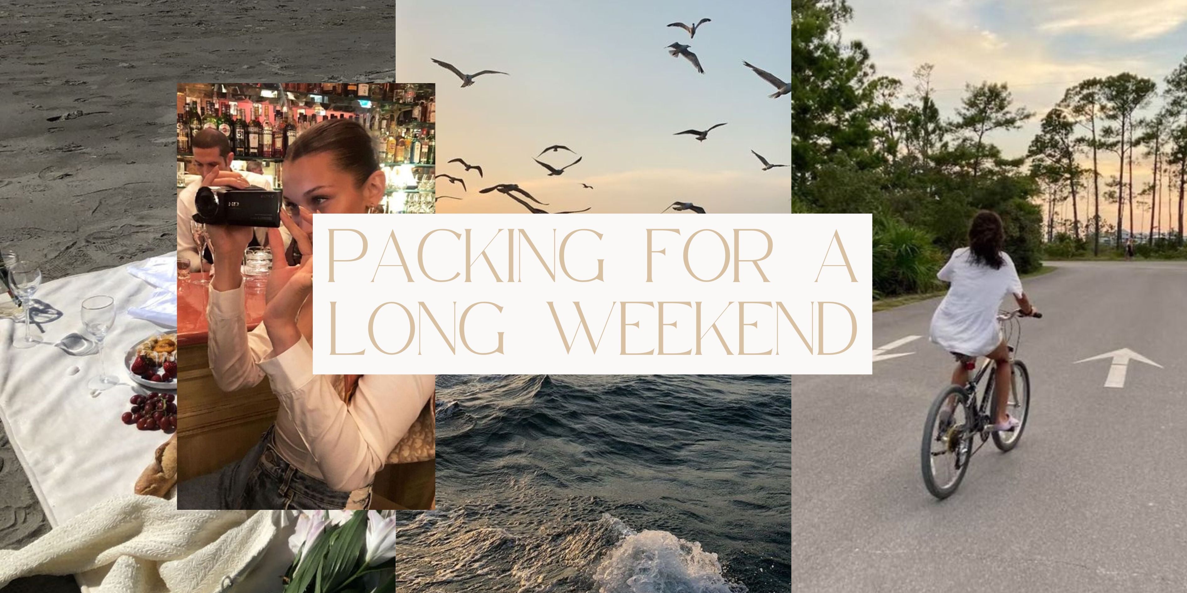 Packing For A Long Weekend