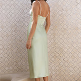 Stolen Kisses Maxi Dress Sage