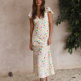 Playing In The Sun Maxi Dress Multi