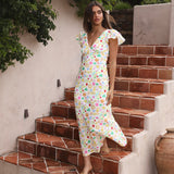 Playing In The Sun Maxi Dress Multi