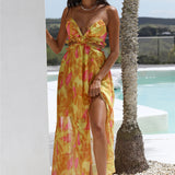 Sweet Music Maxi Dress Yellow