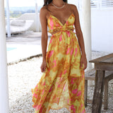 Sweet Music Maxi Dress Yellow