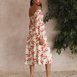 Love Affair Midi Dress Floral