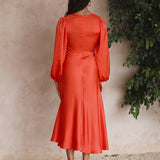 City Lights Maxi Dress Orange