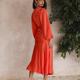 City Lights Maxi Dress Orange