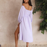 Great Escape Midi Dress Purple